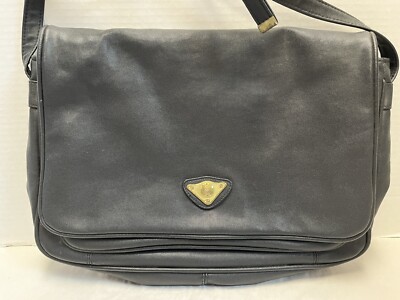 Vintage purse Tan Sac USA black leather