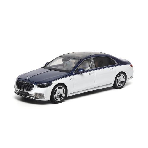 1:18 ALMOST REAL Mercedes Maybach S-Class Nautical Blue & Diamond