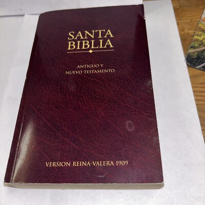 Santa Biblia Antiguo Y Nuevo Testamento  Version Reina Valera 1909