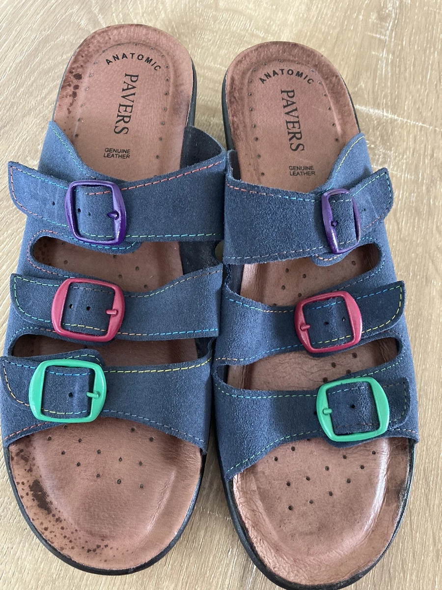 Pavers blue shop sandals