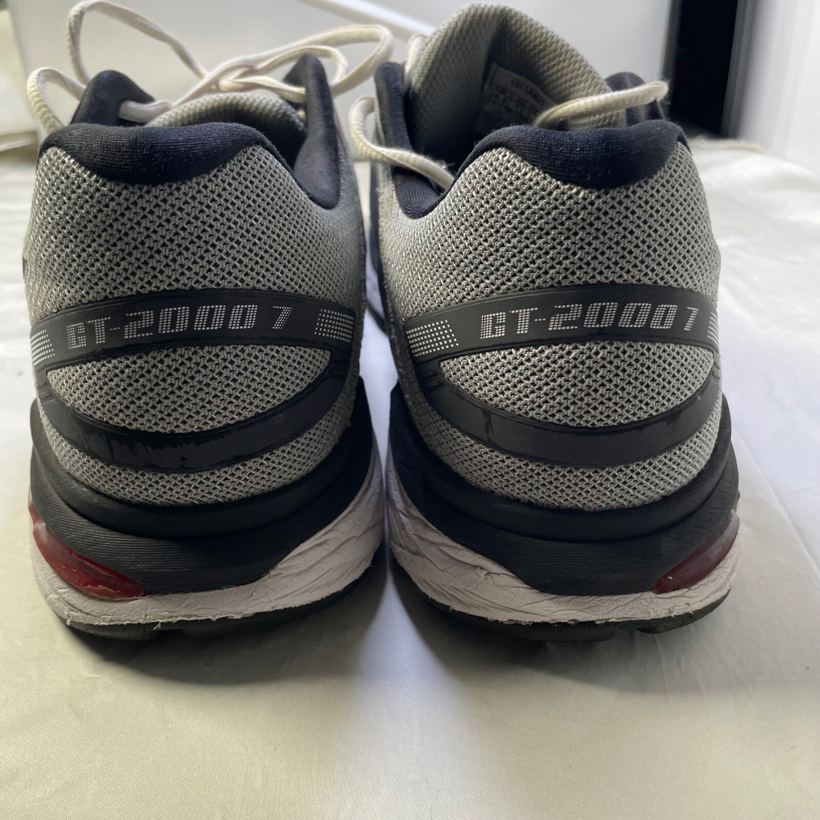 Asics GT-2000 7 Running Shoes Lightweight Athletic Sneakers Gray Red Size 11 thumbnail 6