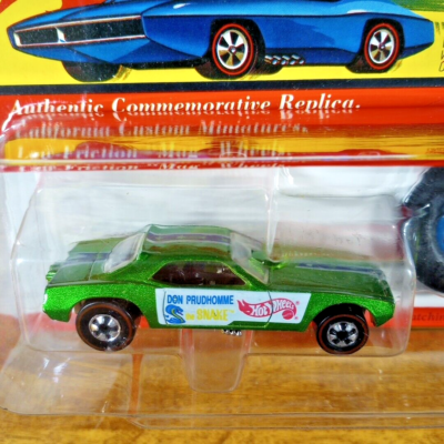 Hot Wheels Vintage Collection Redline Snake Green Exclusive Series