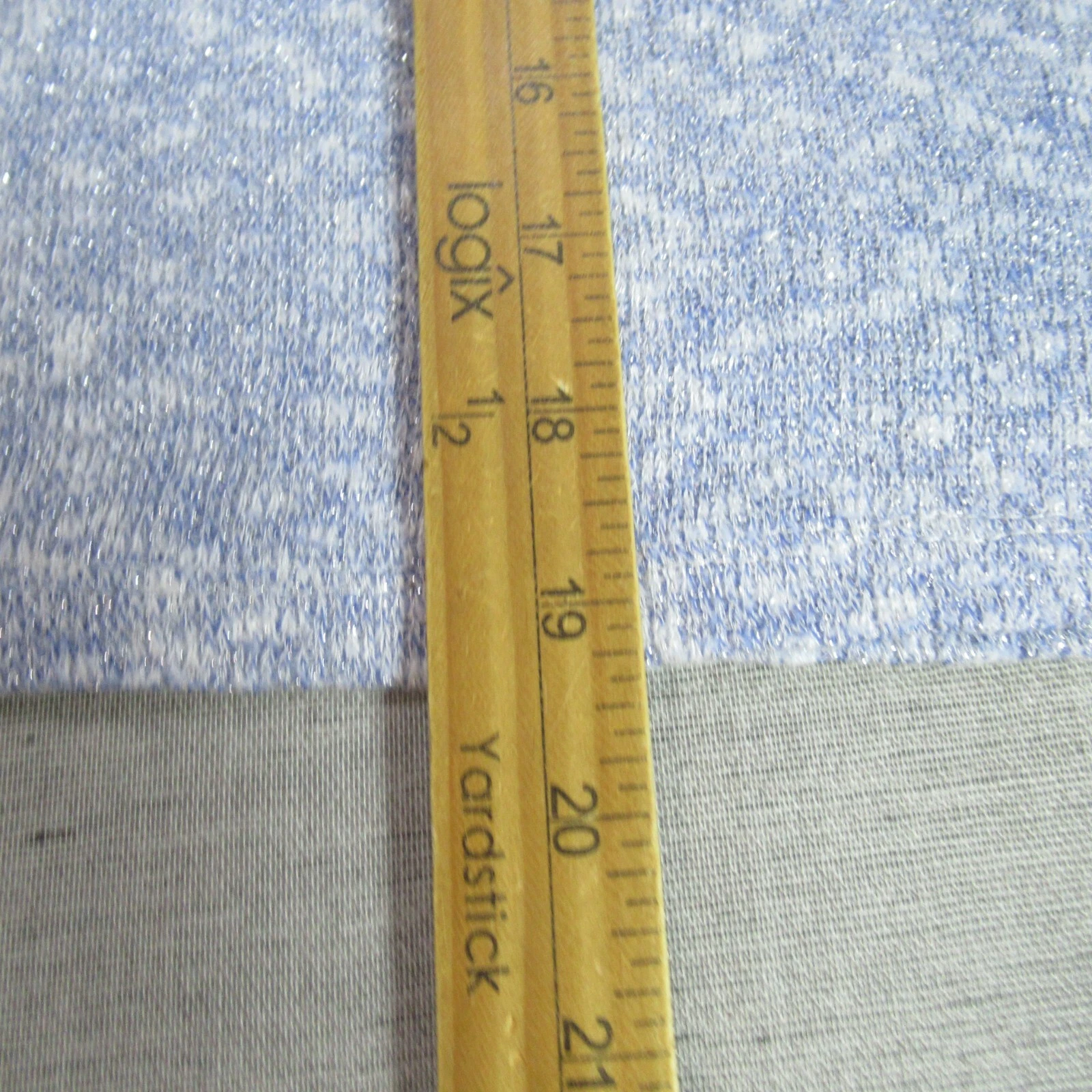 VETEMENTS Circo Felpa con Cappuccio Bambina Taglia Media 7 8 Blu Maglia Pullover Sottile Manica Lunga