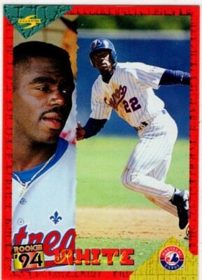 1994 Pinnacle Baseball Rondell White No. RT87 Montreal Expos