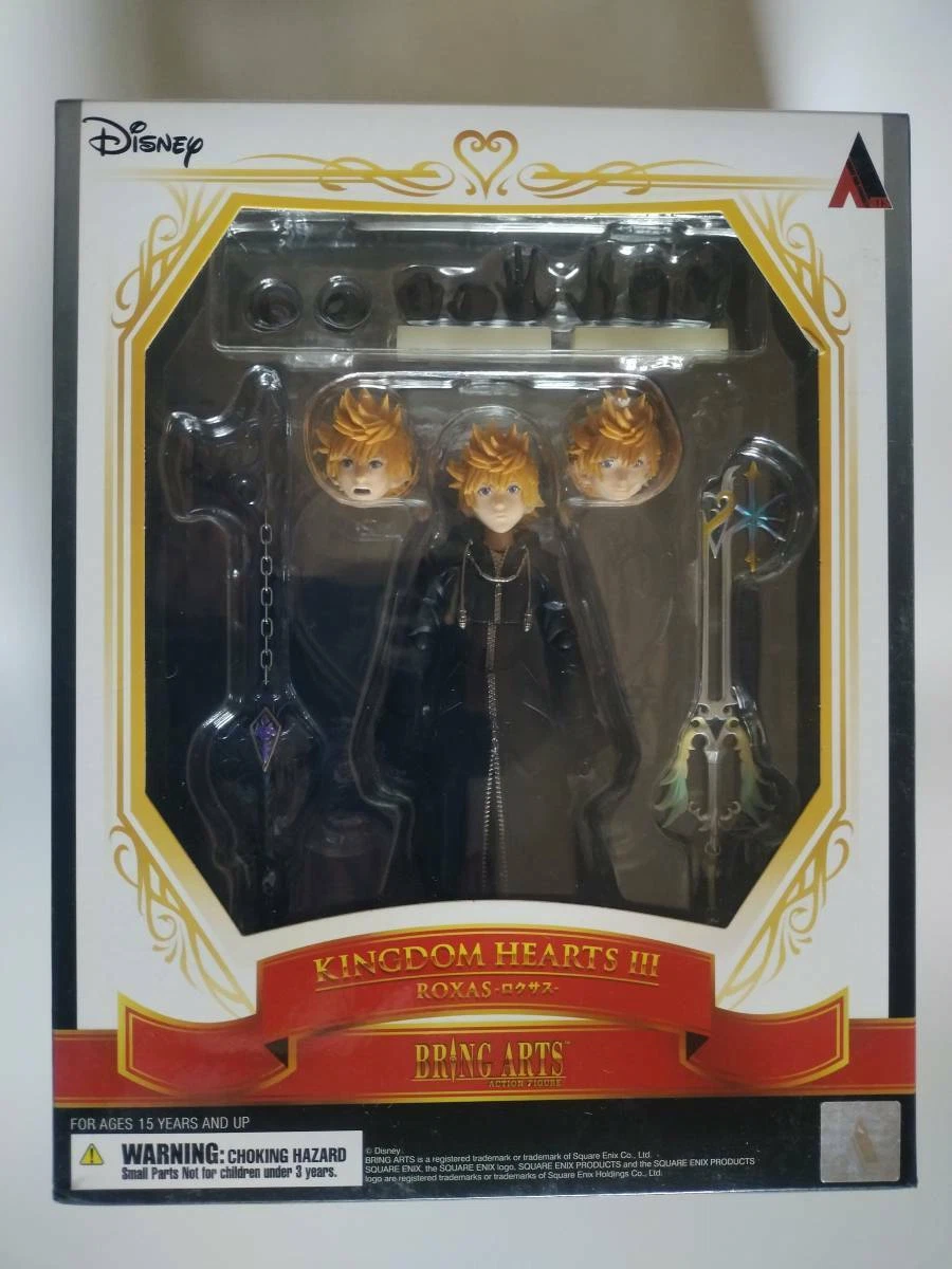 Square Enix Roxas Kingdom Hearts III Bring Arts Figma Figure From Japan