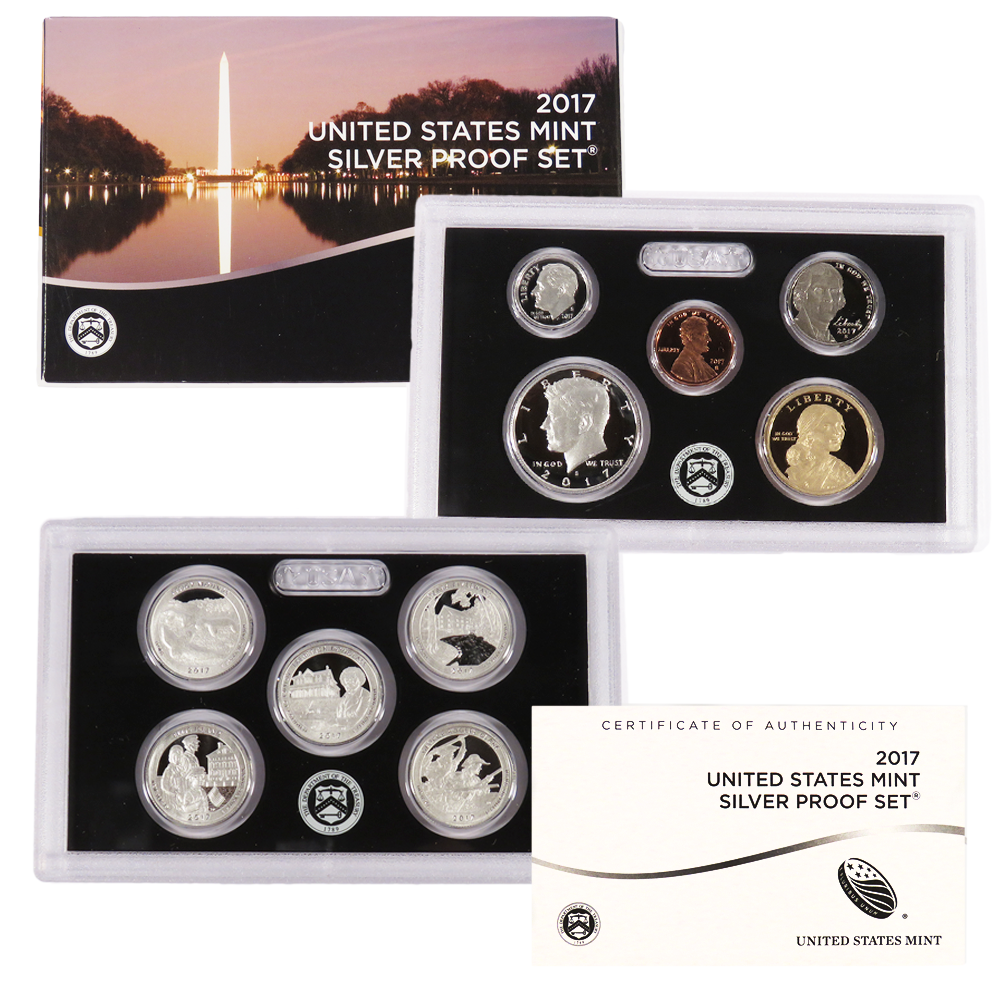2017-S U.S. Silver Proof Set | eBay