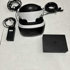 PS4 VR Headset, Used Once, Colors White And B...