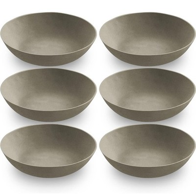 TarHong Matte Dune Low Bowl, 9.1 , 61-Ounce, Planta (Majority Plant Based Melami