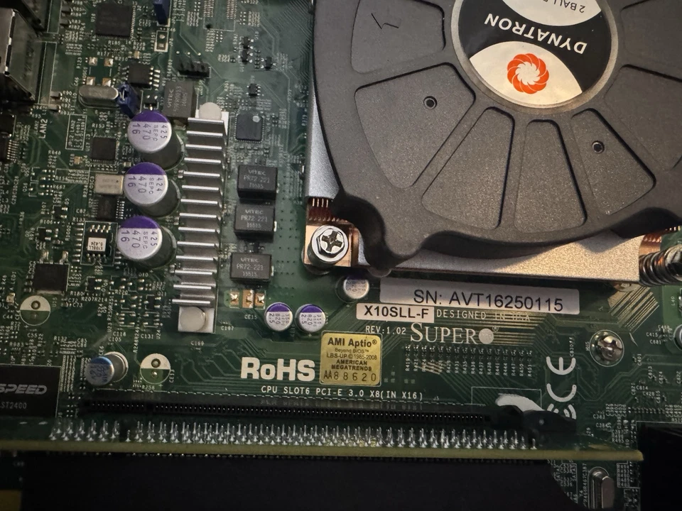 Supermicro CSE-512, Xeon E3-1270 V3, 16gb Ram, X10SLL-F. - Image 2 of 4