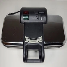 Vitantonio Premier Belgian Waffler Model 1550 Waffle Maker Non Stick Tested