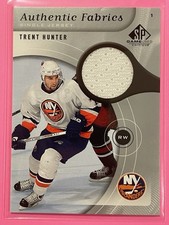 2005-06 SP Game Used Edition Trent Hunter Authentic Fabrics #AF-HU Hockey