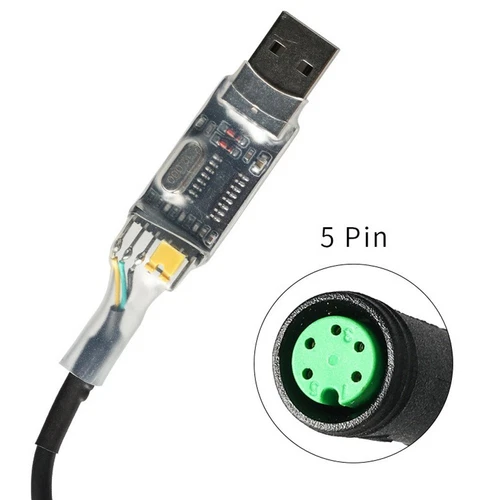 USB Programming Cable for For bafang eBike BBS01 BBS02 Controller Modification
