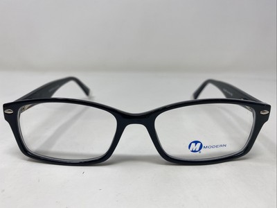 Modern Optical ACCESS BLACK 54-18-150 Plastic Full Rim Eyeglasses Frame RR35