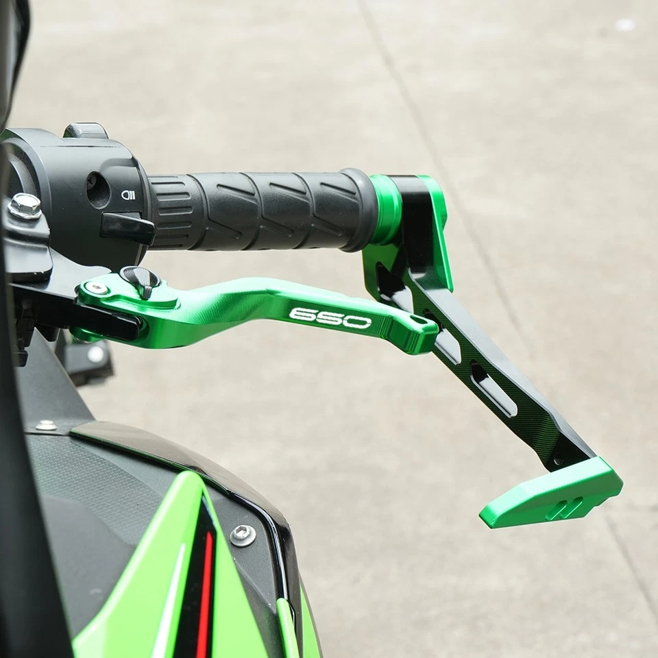 Palancas de embrague de freno cortas Z 650 para Kawasaki Z650 2017-2023 2024 2025 Foto 3 de 4