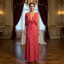 ASOS Curve 16 Maxi Dress Floral Babydoll Coquette Cottagecore Fairy Y2K Cocktail