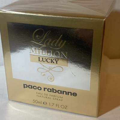 Paco Rabanne Lady Million Lucky 50 ml Eau De Parfum Neu Versiegelt
