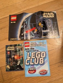 Vintage Lot of 2 Lego Star Wars 7121 7201 ** Manuals & Empty Boxes ONLY **