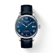 Image of Tissot Le Locle Powermatic 80 39 mm blue dial watch T006.407.16.043.00