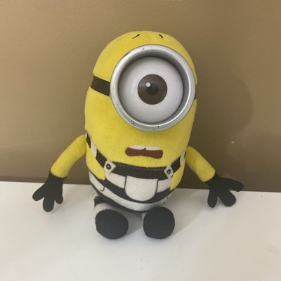 Ty Despicable Me 3 Minion Carl Plush Prison Outfit 7'' Stuffed Character Toy 