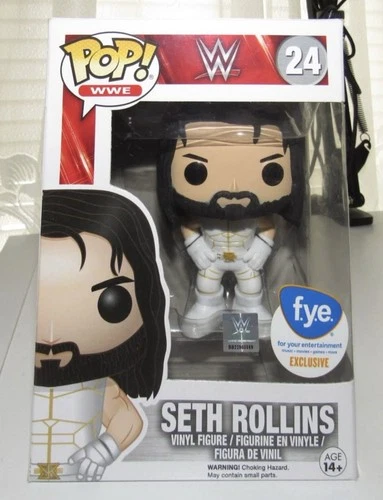Funko Pop! Vinyl WWE Seth Rollins #24 FYE Exclusive Figure 2016