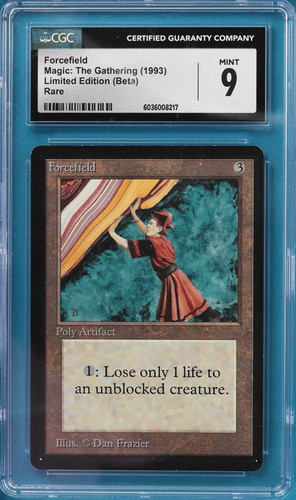 Forcefield Beta Rare Graded CGC 9 CARD (6036008217) ABUGames