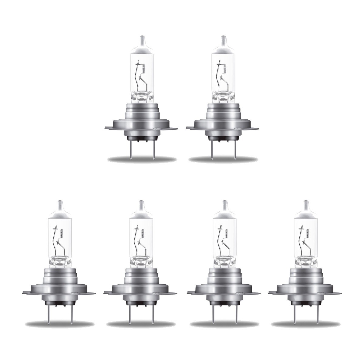 2x OSRAM H7 Night Breaker SILVER 12V 55W Lampadine faro alogene 64210NBS-2HB - Immagine 11