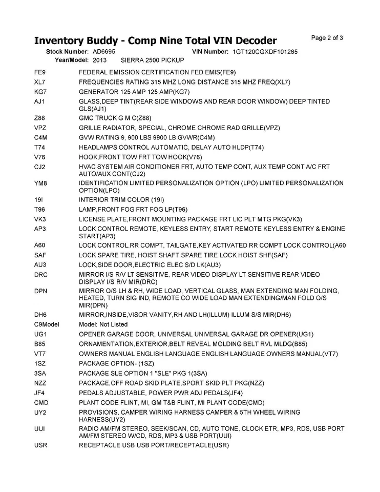 Módulo de control de frenos de remolque usado se adapta a: GMC Sierra 2500 2013 camioneta remolque Contr Foto 3 de 4