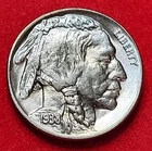 1938 D Buffalo 5c Nickel Brilliant Uncirculated