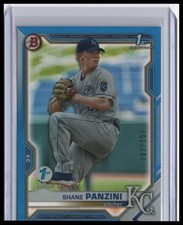 2021 Bowman Draft 1st Edition #BD-36 Shane Panzini Blue Foil #/150