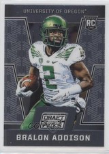 2016 Panini Prizm Collegiate Draft Picks Draft Picks Bralon Addison #134 2qs
