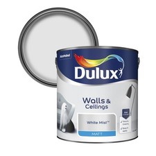 Dulux Matt Smooth  Creamy Emulsion Walls  Ceilings Paint 2.5L Colours