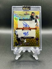 2024 WildCard 5 Card Carson Whisenhunt / Dakota Jordan Dual Auto 1/1 Rookie RC