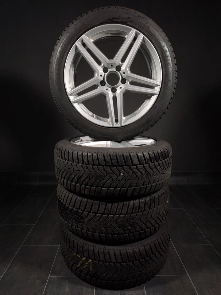 4 Winterreifen 245/45R18 18" Uniwheels Alufelgen KBA 51018 8Jx18 ET 43 - Bild 2 von 4