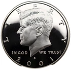 2001-S Silver DCAM Proof Kennedy Half Dollar