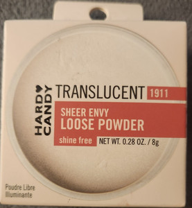 hard candy loose powder#1911 sheer envy new