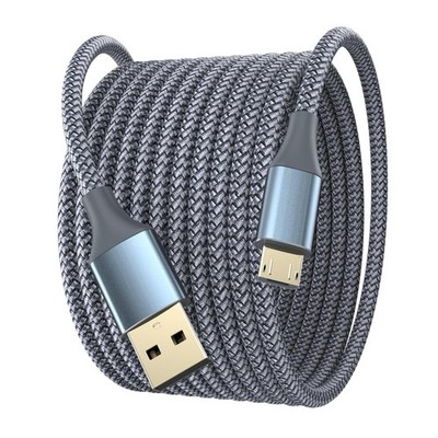 15 Ft Micro USB Kabel   Kompatibel mit Android und Kindle, extra lang und robust
