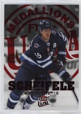 2023 Upper Deck Fleer Ultra Medallions Ruby Red 42/50 Mark Scheifele #M-49 0nr3