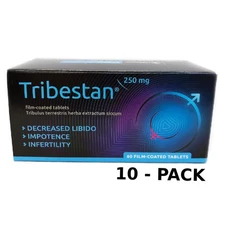 10X ORIGINAL Tribestan 250mg x60 Tabs | Bulgarian Tribulus by Sopharma