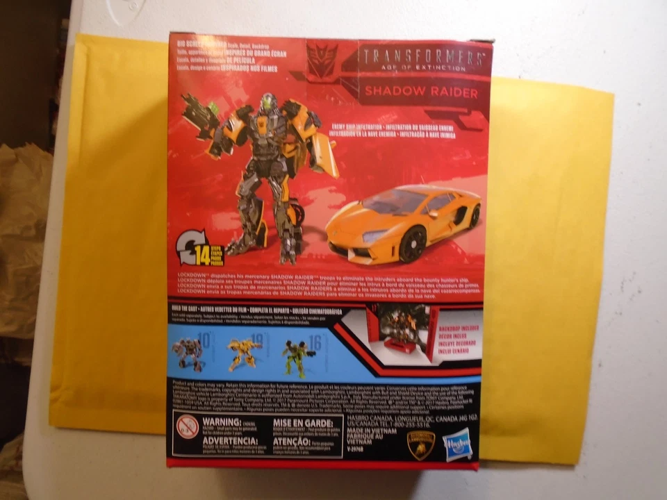2018 TRANSFORMERS STUDIO SERIES, HASBRO ( # 17 SHADOW RAIDER ) FREE SHIP - Image 2 of 2
