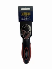 Gearhead Dual Drive 1/2” & 3/8” Stubby Ratchet Wrench New Old Stock GH6223