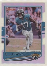 2020 Panini Donruss Press Proof Silver Die-Cut 15/75 DJ Chark Jr #128 11pj