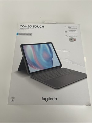 Logitech Combo Touch DEU Tastatur Hülle iPad Air 13 Zoll (M2) Neu Versiegelt