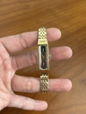 Seiko Womens Vintage Mechanical Wind Gold Tone Watch 1520-367F