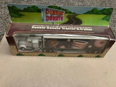 DUNKIN DONUTS 1995 Limited Edition Diecast Tractor Trailer in original box