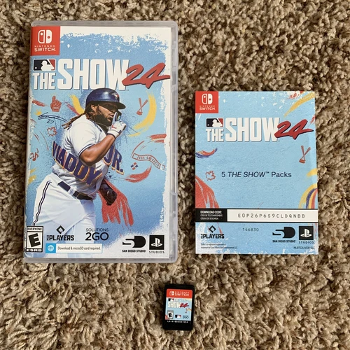 RARE!! MLB The Show 24 (Nintendo Switch) Excellent Condition - Works Great!!