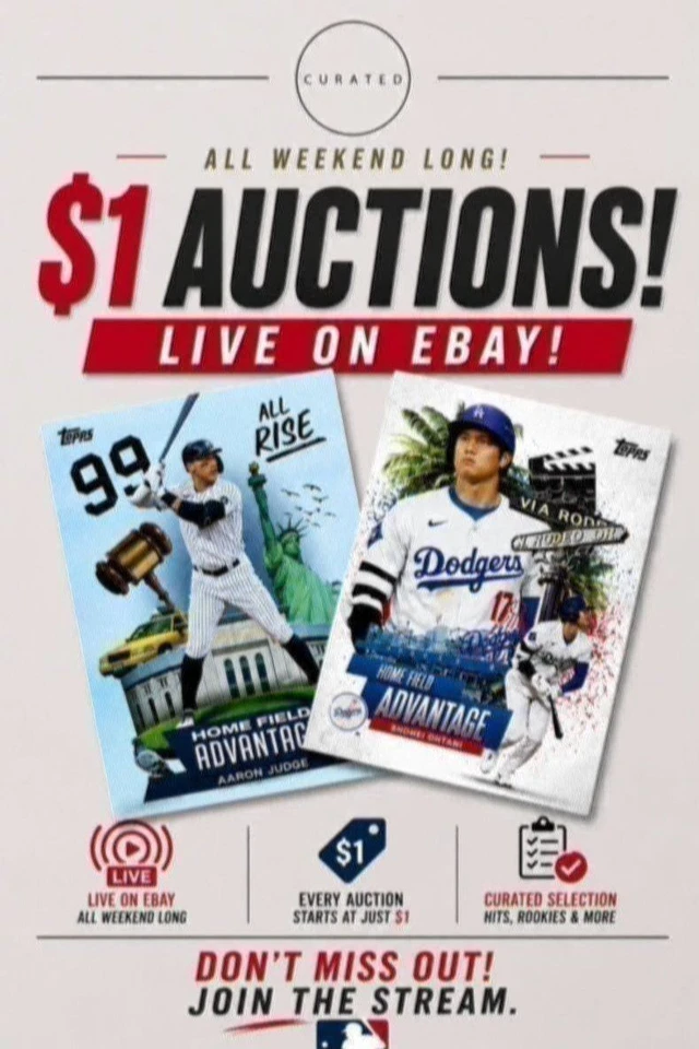MLB Weekend Marathon! Over 1,500 Cards Raw & Graded! FREE SHIPPING!