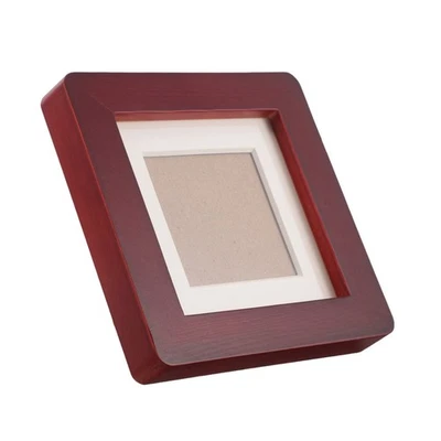 Decorative Display Picture Frame Support Photo En Bois Cadre Carré - Photo 1/4