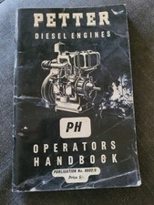 Petter Diesel Engine handbook Type PH