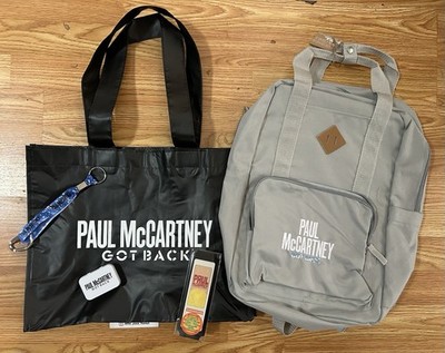 Paul McCartney 2025 Tour official VIP Got Back package Bags Mints
