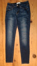 KANCAN Skinny Stretch Jeans Distressed Juniors 3 25 Blue Denim Ankle KC11214GH